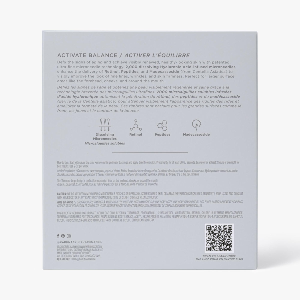 Karuna Age Rewind Microneedle Patches, XL