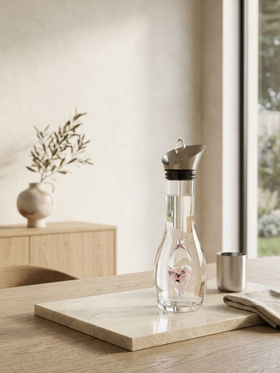 VitaJuwel Era Decanter Set, LOVE & DEVOTION
