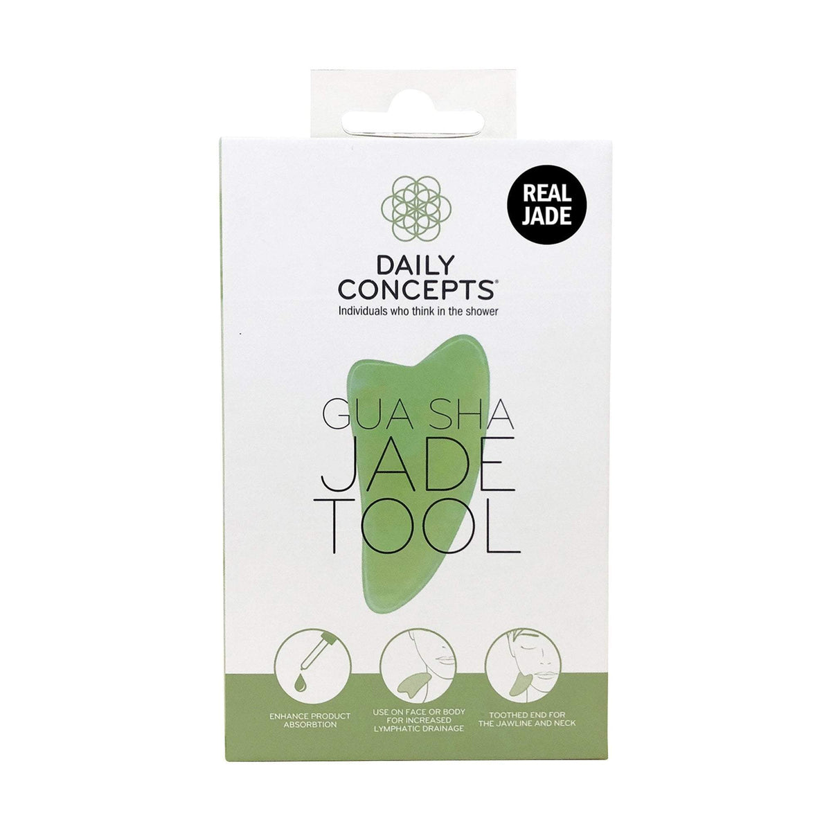 Daily Concepts Daily Gua Sha Jade Tool