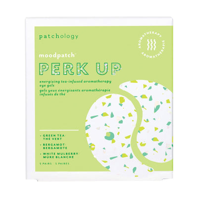 Face Masks & Eyewear Patchology Moodpatch Perk Up Energizing Tea-Infused Aromatherapy Eye Gels, 5 Pairs